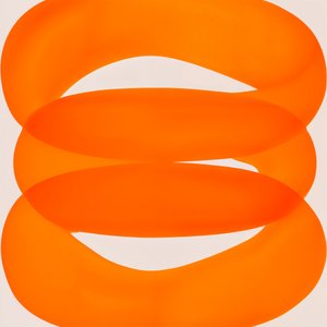 Levendige oranje lussen