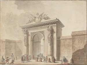 Portaal van het Hôtel d