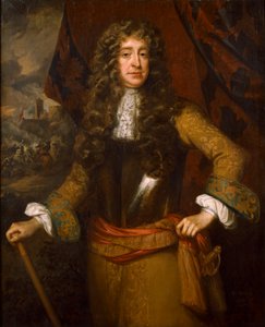 Portret van een onbekende man genaamd Willem III