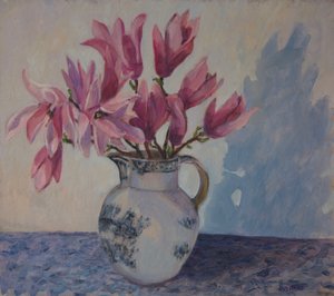 Roze magnolia