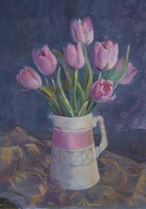 Roze tulpen, 2015