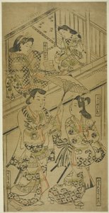 Op de Yoshida-snelweg door Sugimura Jihei
