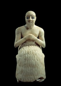 Kunst Mesopotamië: standbeeld van Intendant Ebih-il