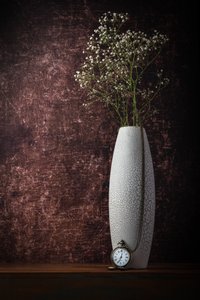 Tijdloos horloge met bloemmotief door Sumit Dhuper
