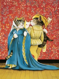 Illustratie uit Shakespeare Cats: Poster Book (pub. 2016)