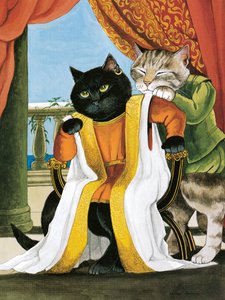 Illustratie uit Shakespeare Cats: Poster Book (pub. 2016)