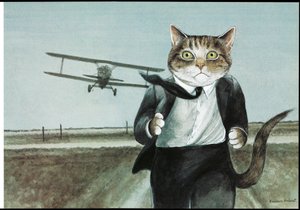 Illustratie uit de Film Cats (pub. 2006) door Susan Herbert