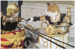 Illustratie uit de Film Cats (pub. 2006) door Susan Herbert