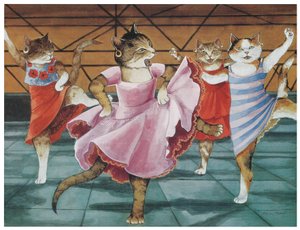 Illustratie uit de film Cats