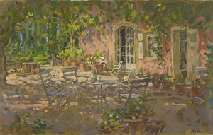Schaduwtafel, Le Thor door Susan Ryder