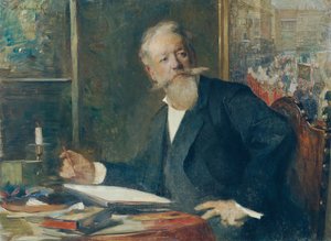 De schilder Karl Karger door Susanne Renate Granitsch