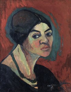 Zelfportret door Suzanne Valadon