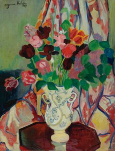 Tulpenboeket door Suzanne Valadon