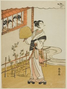 (Facsimile) De vierde maand (Uzuki), uit de serie 