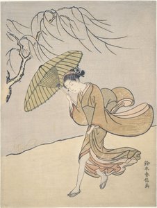  door Suzuki Harunobu