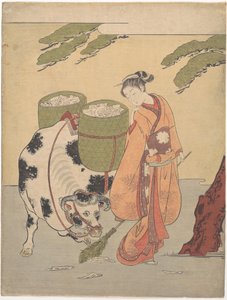  door Suzuki Harunobu