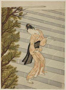Honderd Keer de Trappen Beklimmen door Suzuki Harunobu