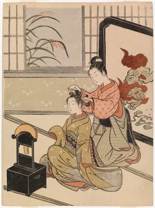  door Suzuki Harunobu