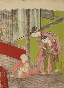  door Suzuki Harunobu