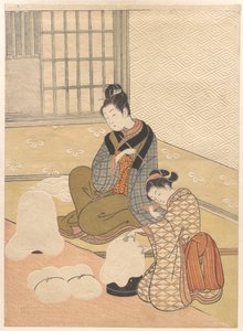  door Suzuki Harunobu