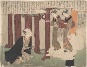  door Suzuki Harunobu