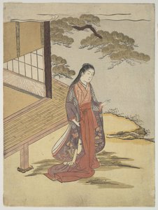  door Suzuki Harunobu