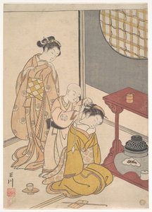  door Suzuki Harunobu