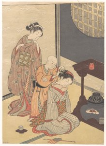  door Suzuki Harunobu