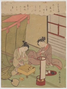  door Suzuki Harunobu