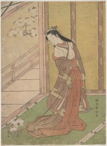  door Suzuki Harunobu