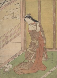 Onna San no Miya de Derde Prinses, 1768-70 door Suzuki Harunobu