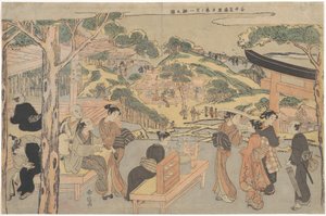  door Suzuki Harunobu