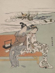 Parodie op keizer Xuanzong en Yang Guifei