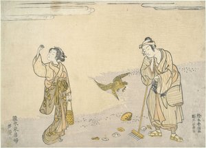  door Suzuki Harunobu