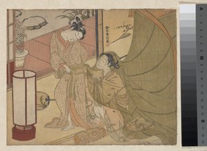  door Suzuki Harunobu