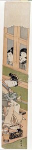 Shirai Gonpachi. Prenten door Harunobu Suzuki. door Suzuki Harunobu