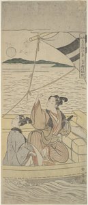  door Suzuki Harunobu