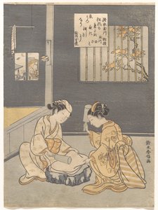  door Suzuki Harunobu