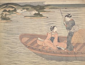 door Suzuki Harunobu