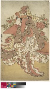 De Leeuwendans, ca. 1769-70 door Suzuki Harunobu