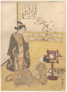 De Oriëntaalse Kunsten: Uit de serie Zes Tama Rivier door Suzuki Harunobu