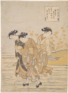De Oriëntaalse Kunsten: De Tama-rivier bij Ide, Yamashiro Provincie door Suzuki Harunobu