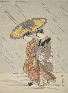 Twee vrouwen in een storm, 1764-72
