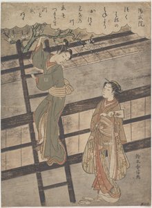  door Suzuki Harunobu