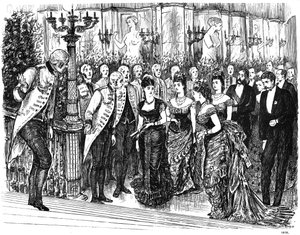 Ongemakkelijk incident in het modieuze leven, 1876 1891