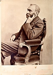 Alfred Nobel door Swedish Photographer