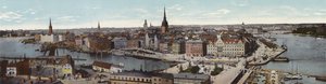 Stockholm: Panorama vanaf Katarinahissen door Swedish Photographer