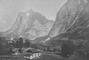 Grindelwald, De Wetterhorn door Swiss Photographer