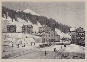 Davos in de Sneeuw