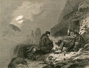 Ingenieurs Landmeters in de Bergen